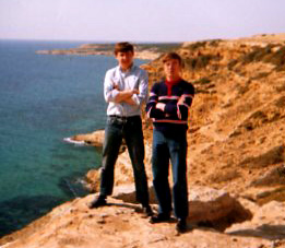 Scoz & Brian - Cyprus 1973
